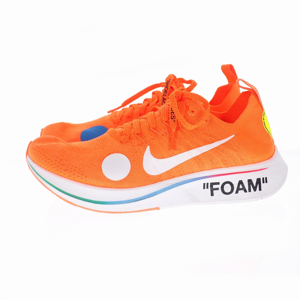 ナイキ Nike オフホワイト Off White Zoom Fly Mercurial Flyknit ズームフライ マーキュリアル フライニット スニーカー オレンジ Us7 25cm Ao2115 800 メンズ 140 ベクトルパーク