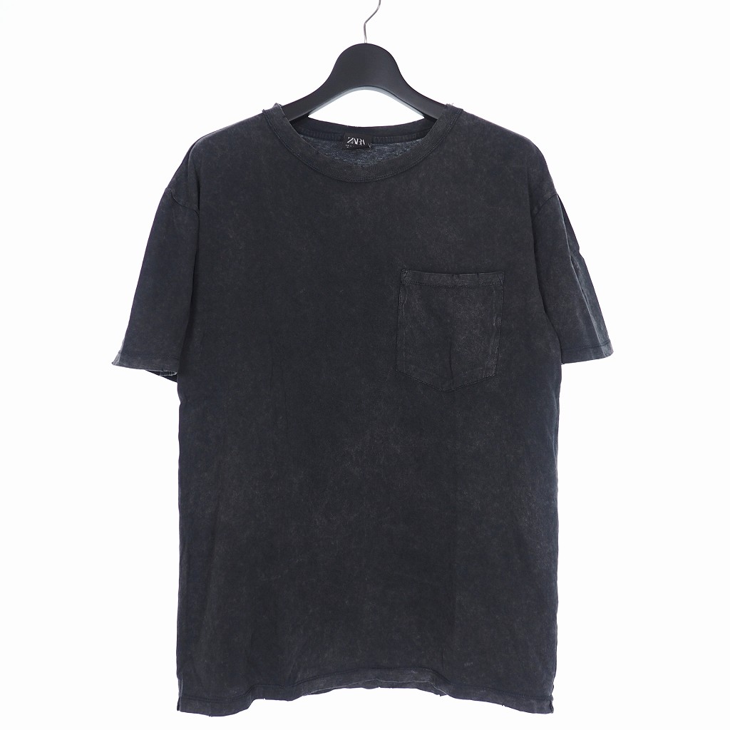 ザラ Zara ムラ染め ダメージ加工 オーバーサイズ カットソー Tシャツ S グレー メンズ 140 ベクトルパーク ザラ Zara ムラ染め ダメージ加工 オーバーサイズ カットソー Tシャツ S グレー メンズ 140 ベクトルパーク