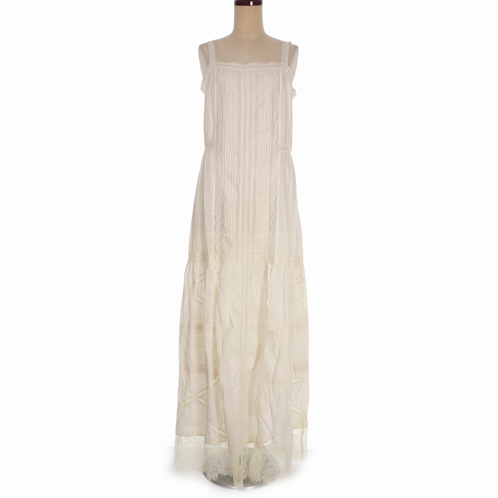 ディーゼル Diesel Dresses レース ロング ワンピース ドレス S オフホワイト 白 00szj5 国内正規 レディース 140 ベクトルパーク