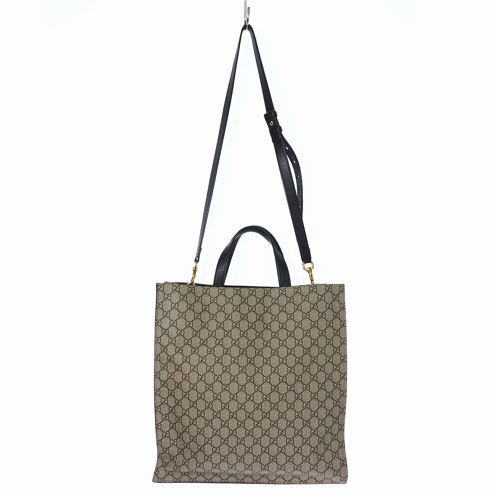 グッチ Gucci Ggスプリーム キャンバス スネークトートバッグ メンズ 140 ベクトルパーク