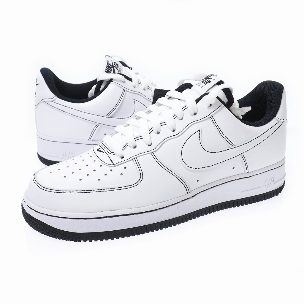 未使用品 ナイキ Nike Air Force 1 07 ナイキ エアフォース 1 Us8 26 0cm ホワイト ブラック 白 黒 Cv1724 104 メンズ 140 ベクトルパーク