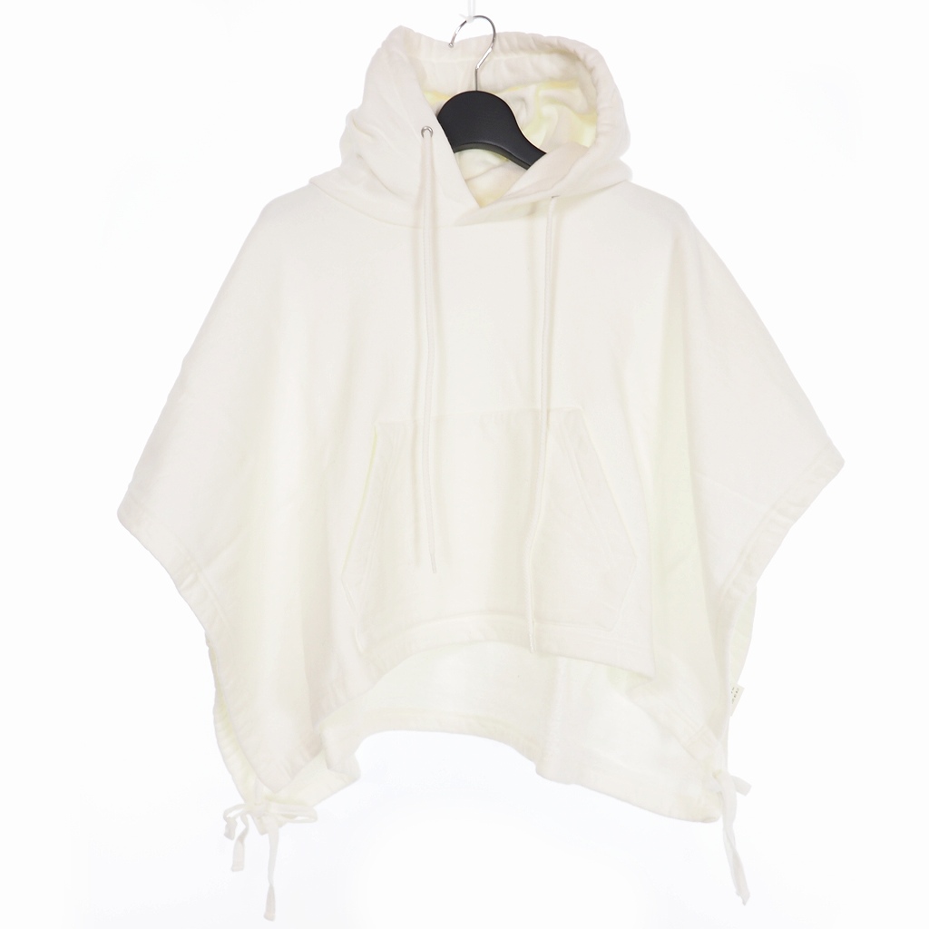 未使用品 ファセッタズム Facetasm パーカー ポンチョ スウェット フーディ 1 ホワイト 白 Otm Sw U02 メンズ レディース 140 ベクトルパーク