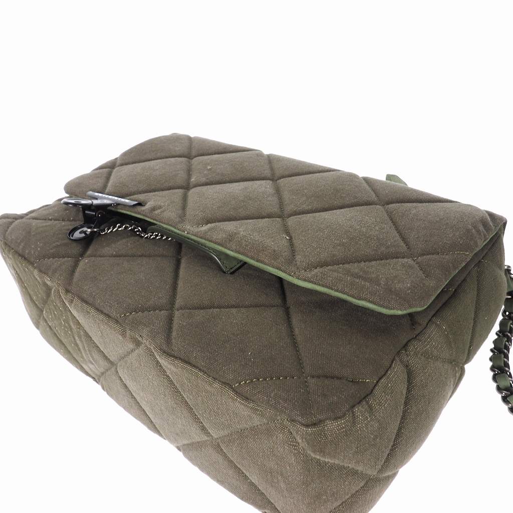 未使用品 レディメイド READYMADE BIG CHAIN BAG チェーン バッグ ショルダーバッグ カーキ RE-CO-KH-00-00-168