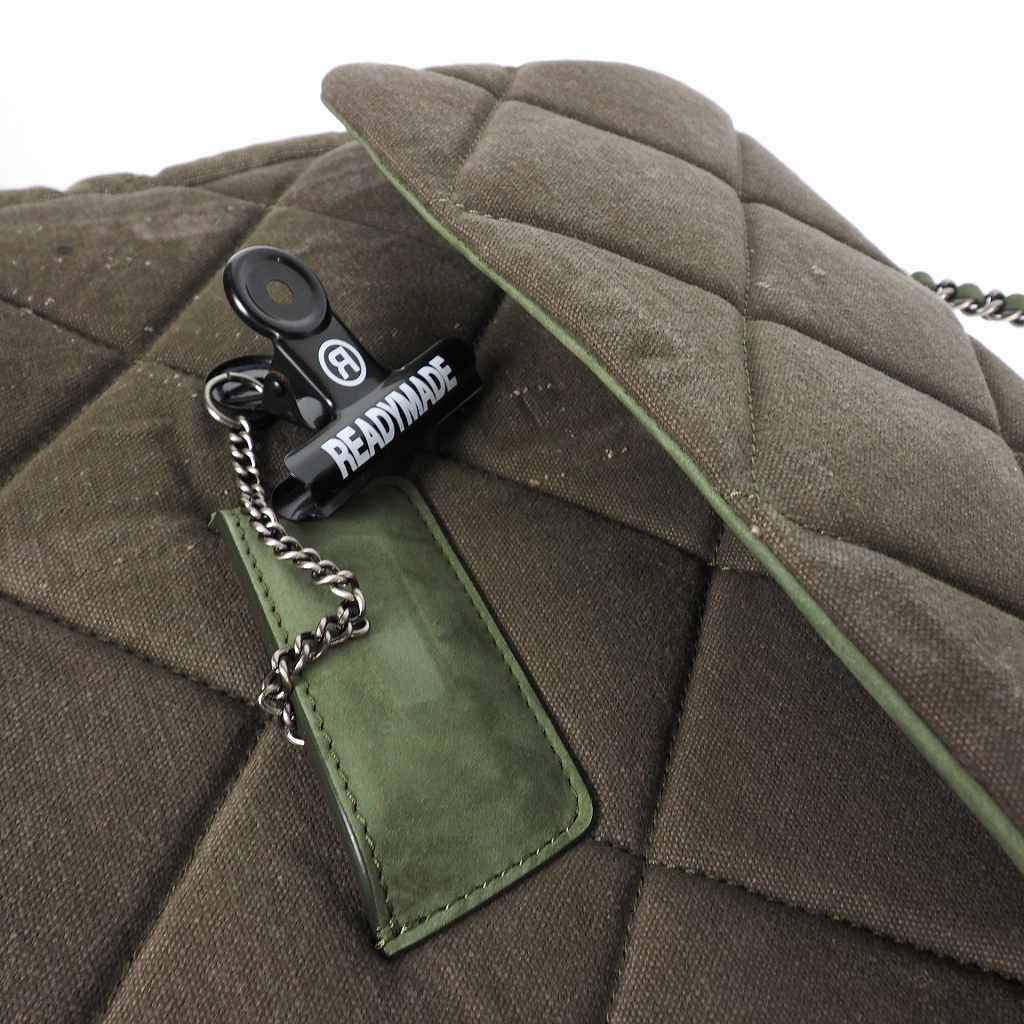 未使用品 レディメイド READYMADE BIG CHAIN BAG チェーン バッグ ショルダーバッグ カーキ RE-CO-KH-00-00-168