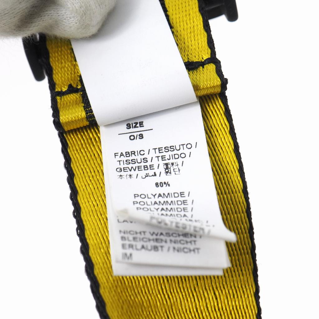 off white label belt