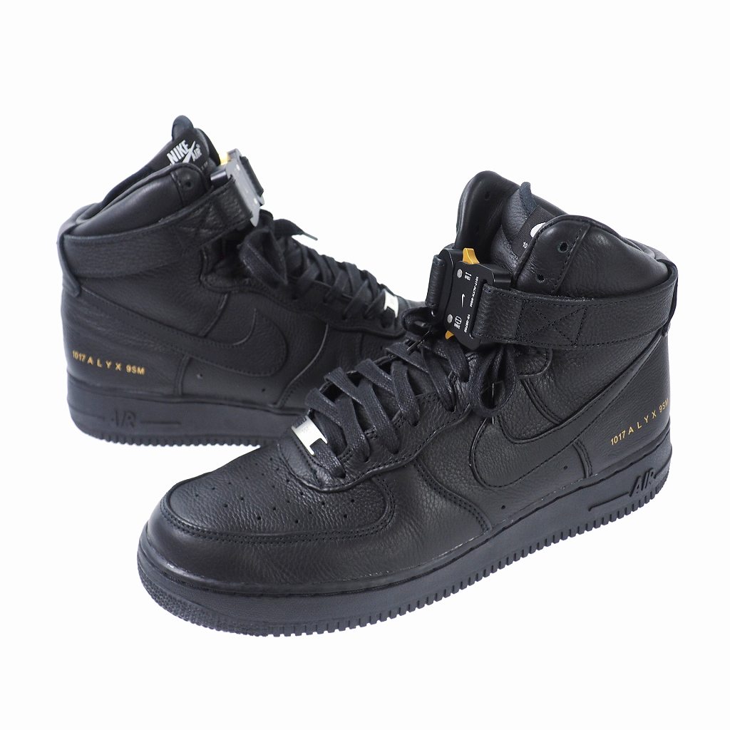 ナイキ Nike アリクス 1017 Alyx 9sm ss Air Force 1 Hi エア フォース ハイ ローラーコースターバックル レザー スニーカー Us11 29 ブラック 黒 Cq4018 001 メンズ 140 ベクトルパーク