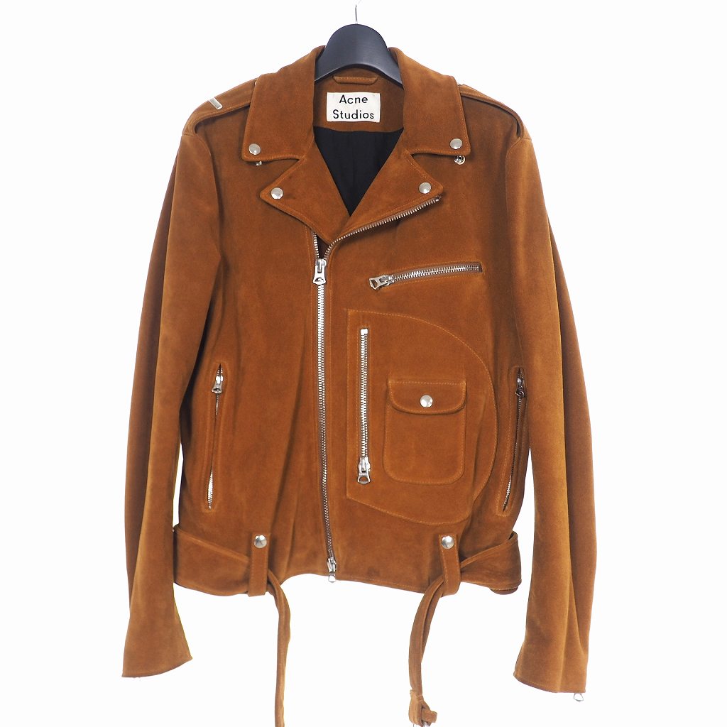 一流の品質 スウェードライダースジャケット Studios Acne ライダースジャケット Www Qiraatafrican Com