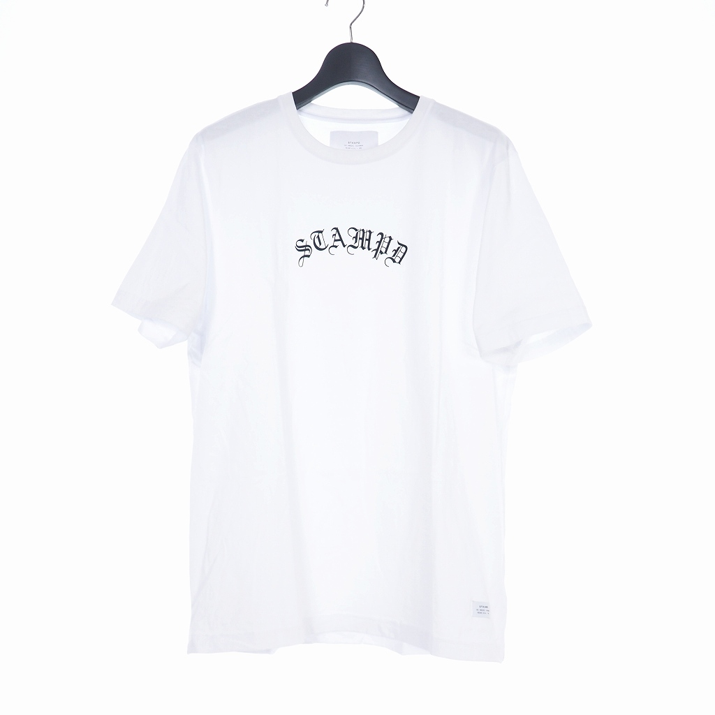 スタンプド Stampd Anglo Tee ロゴ プリント Tシャツ 半袖 カットソー L ホワイト 白 Sla M1912te メンズ 140 ベクトルパーク スタンプド Stampd Anglo Tee ロゴ プリント Tシャツ 半袖 カットソー L ホワイト 白 Sla M1912te メンズ 140 ベクトルパーク
