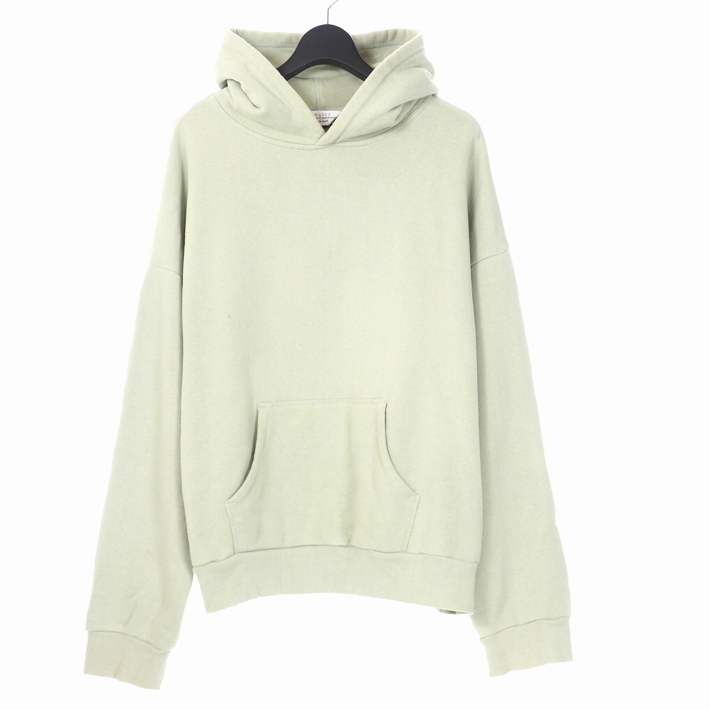 アンユーズド UNUSED 19SS sweat hoodie スウェット フーディ パーカー メンズ m グリーン US1527 メンズ
