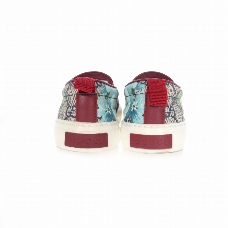 GUCCI スリッポン フラットシューズ GG サイケデリック柄 マルチカラー GUCCI スリッポン フラットシューズ GG サイケデリック柄 マルチ