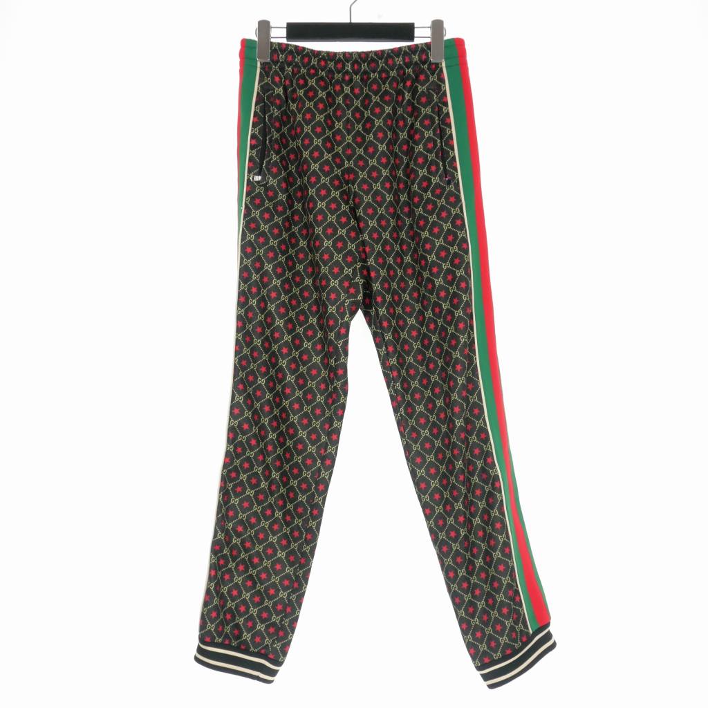 グッチ GUCCI GGスター ジャージ トラックパンツ ウェストゴム XS 