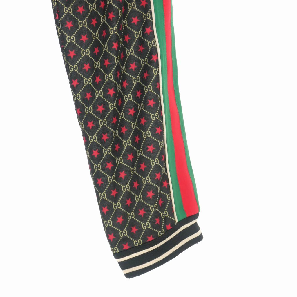 グッチ GUCCI GGスター ジャージ トラックパンツ ウェストゴム XS 