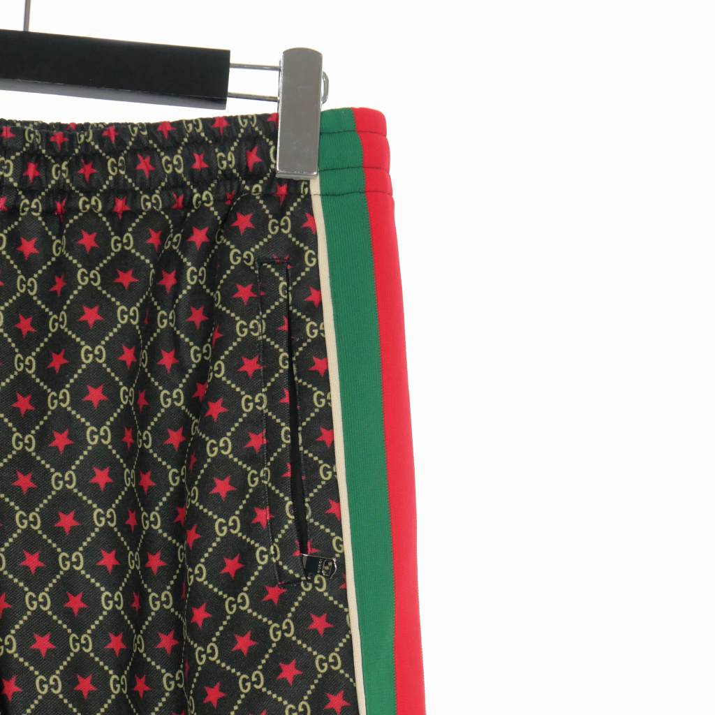 グッチ GUCCI GGスター ジャージ トラックパンツ ウェストゴム XS 