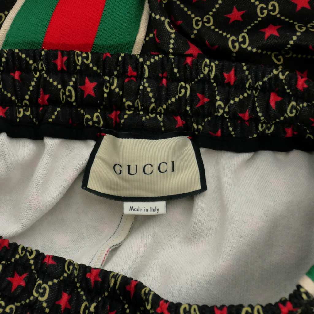 グッチ GUCCI GGスター ジャージ トラックパンツ ウェストゴム XS 