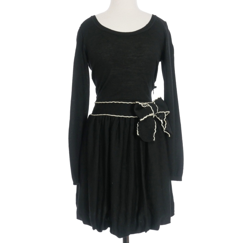 レッド ヴァレンティノ RED VALENTINO ニットワンピース ドレス 長袖  