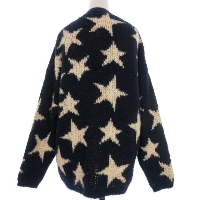 エッセンシャルアントワープ Essentiel Antwerp 星柄 モヘヤ ニット 