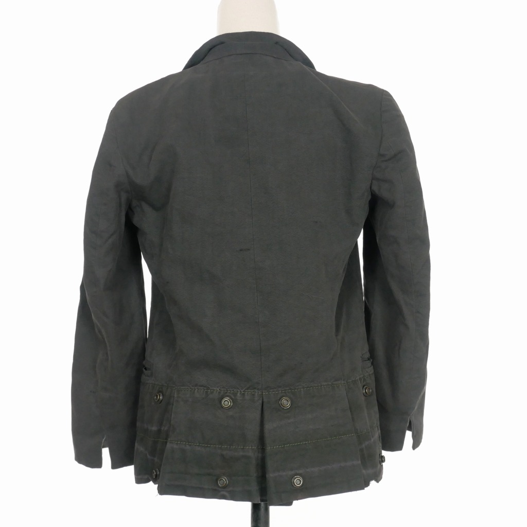 グレッグローレン GREG LAUREN 切替 テーラードジャケット ブレザー 