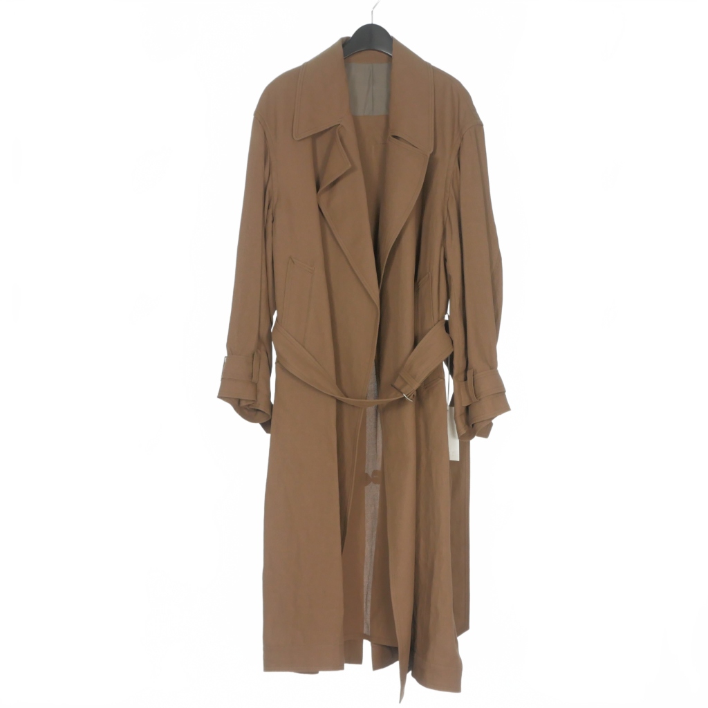 ヨーク YOKE 21SS PAPER KERSEY DOUBLE BREASTED OVERCOAT ペーパー 