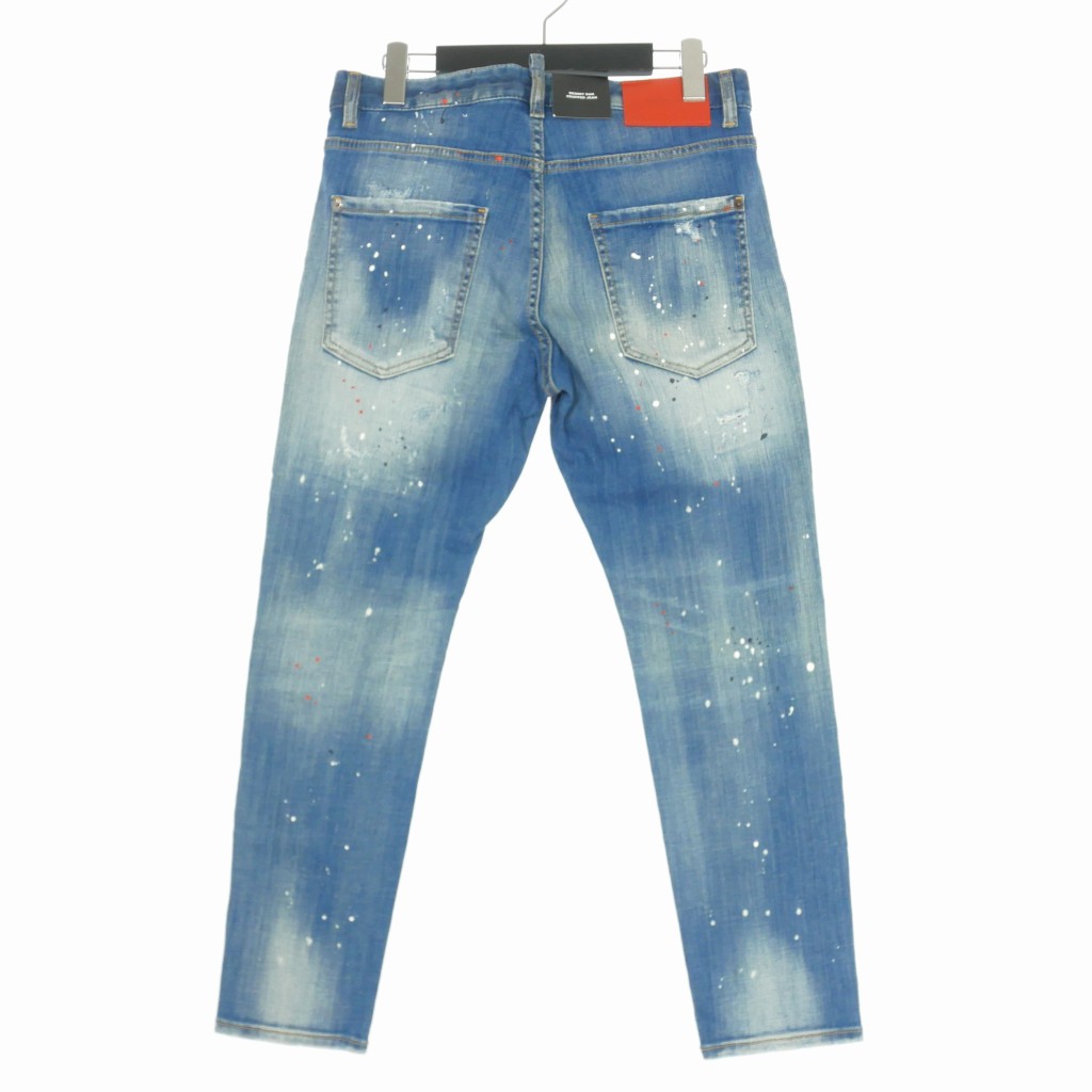 未使用品 ディースクエアード DSQUARED2 22SS JEANS SKINNY DAN 