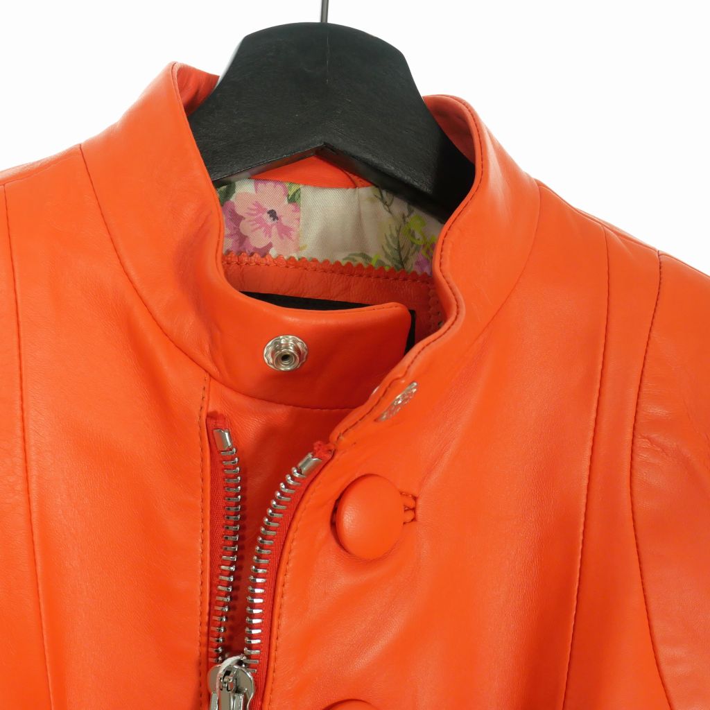 ディースクエアード DSQUARED2 22AW シングルライダースジャケット 