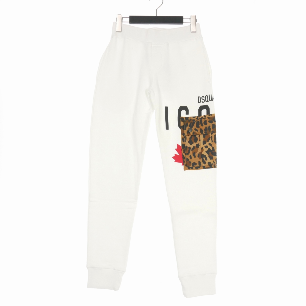 未使用品 ディースクエアード DSQUARED2 21AW ICONロゴ スウェット 