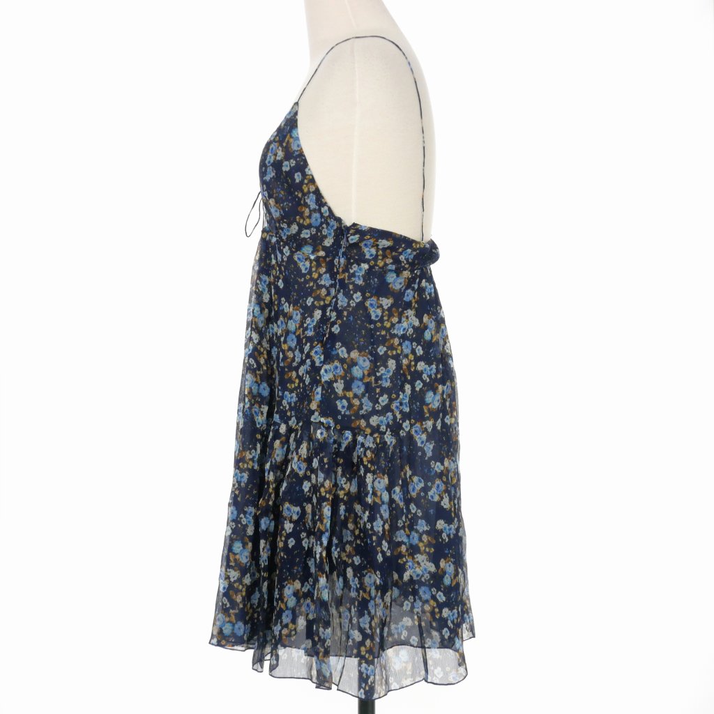 未使用品 ディースクエアード DSQUARED2 22SS フラワープリント シルク 
