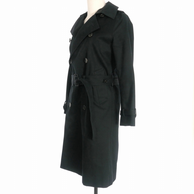 HYKE トレンチコート サイズ5 黒 ハイク HYKE ライナー付き トレンチコート ジャケット 1