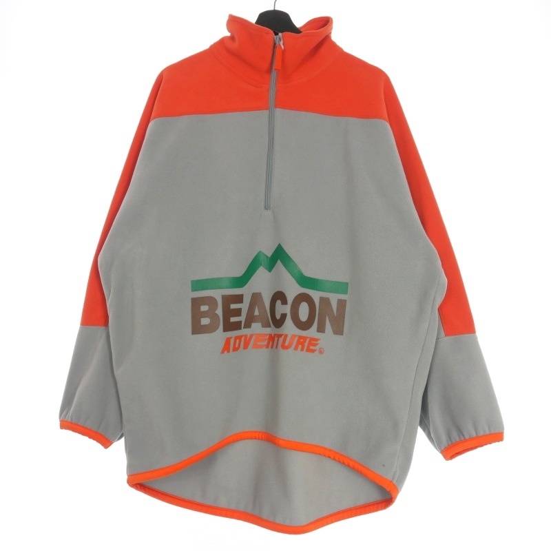 kolor beacon ハーフジップ フリース