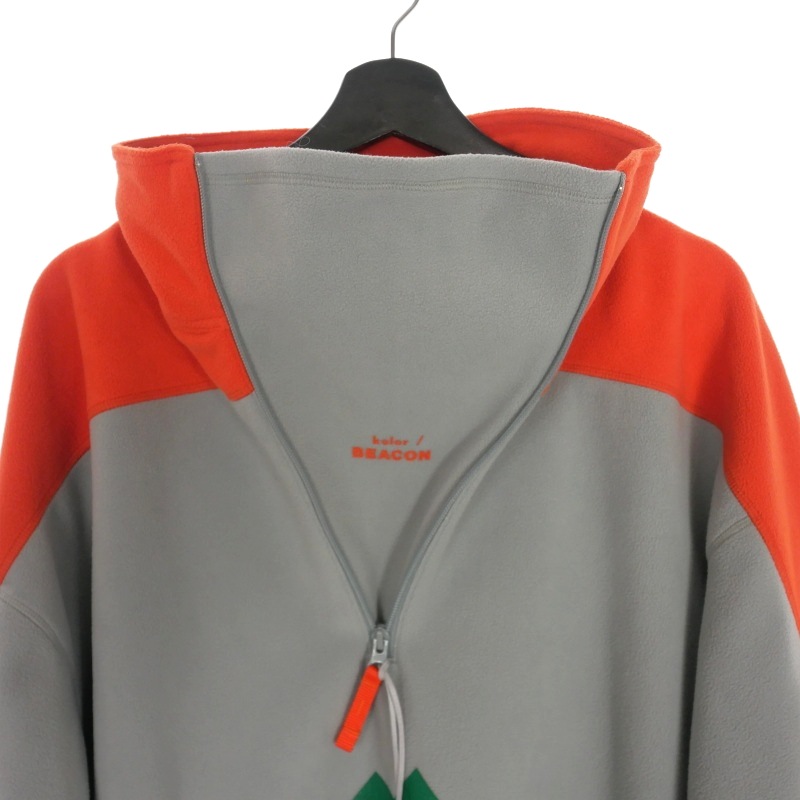未使用品 カラー kolor ビーコン BEACON 23AW SWICHING FLEECE 