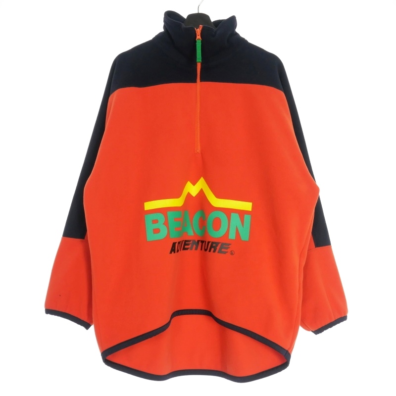 kolor BEACON /ハーフジップフリース 楽天市場】【中古】未使用品 カラー kolor ビーコン BEACON 23AW