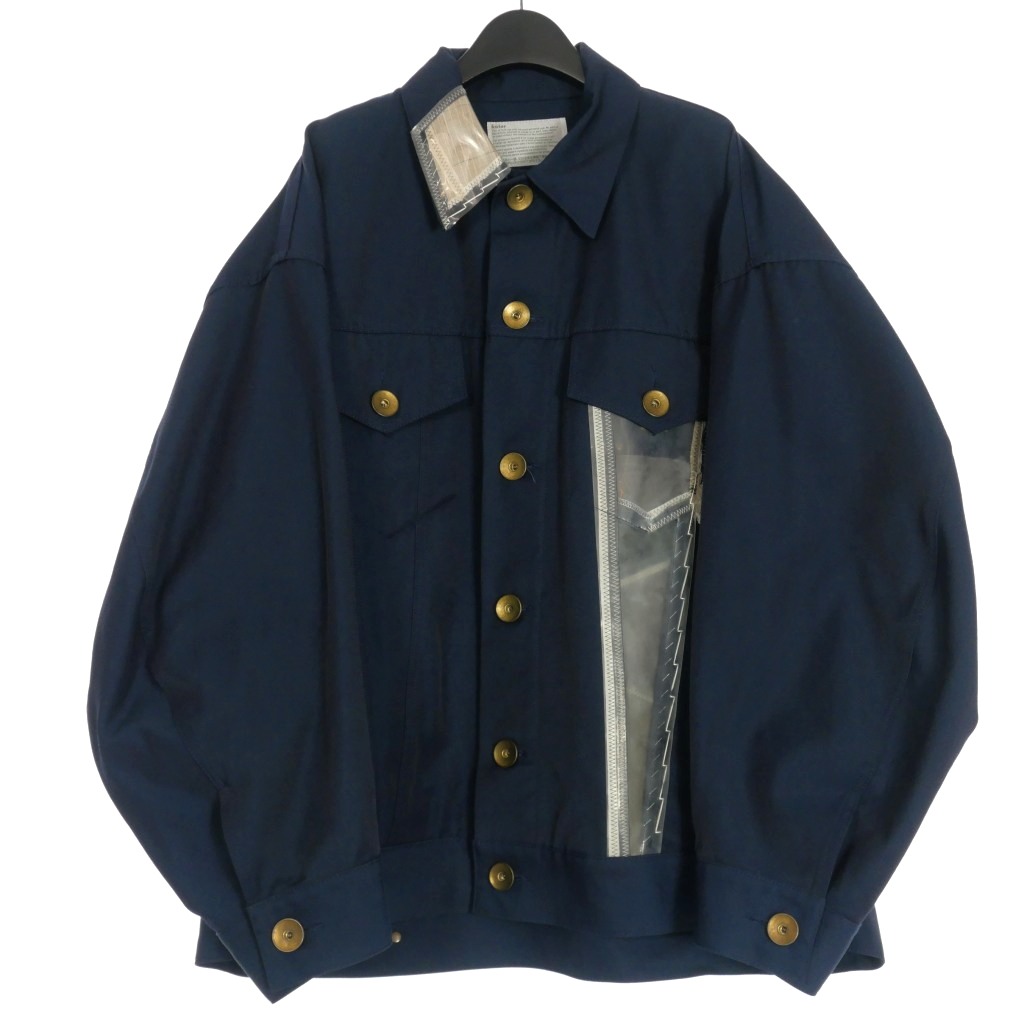 kolor 22ssジャケット カラー kolor 22SS トラッカーデニムジャケット 