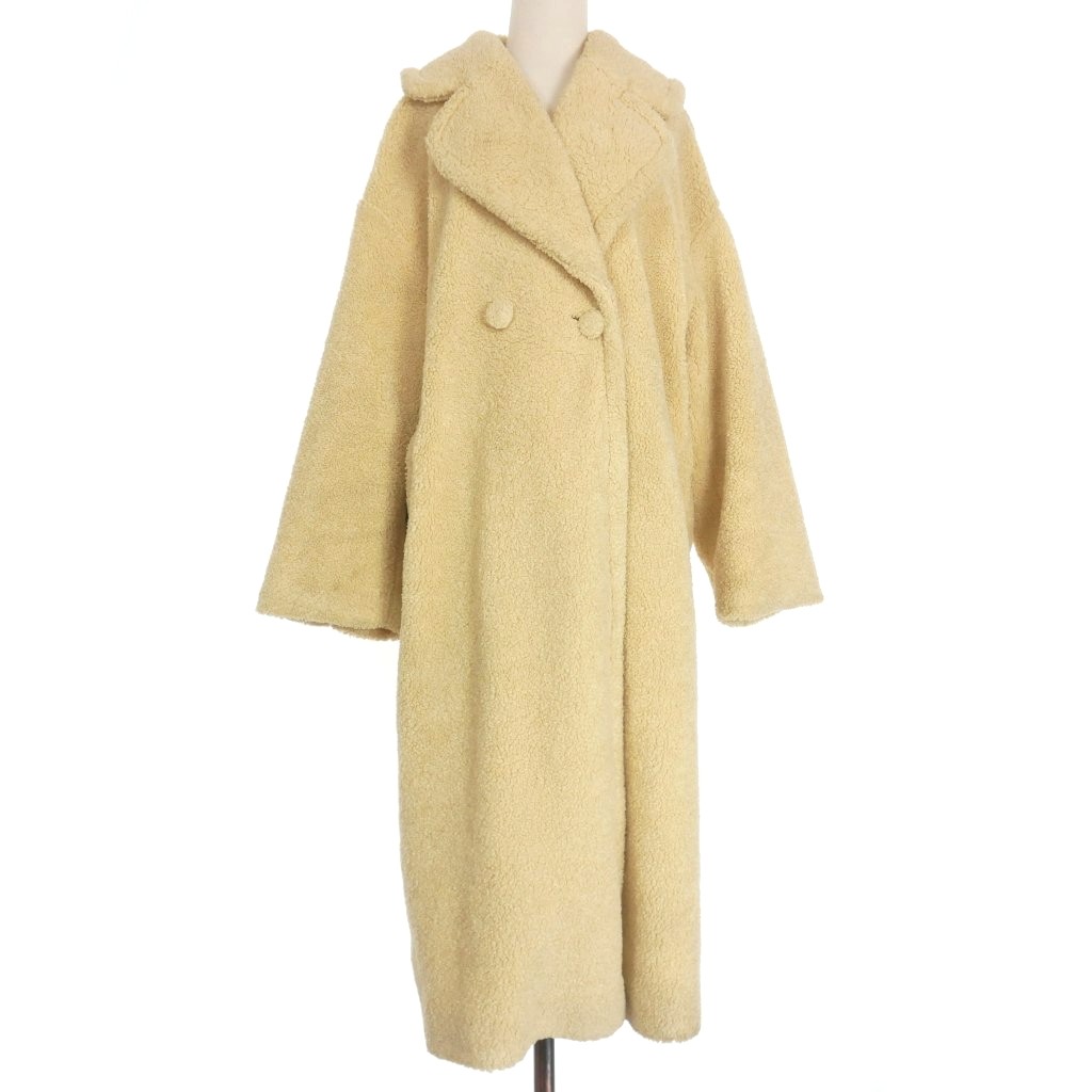 エトレトウキョウ ETRE TOKYO カラーボアコート ジャケット ロング M  