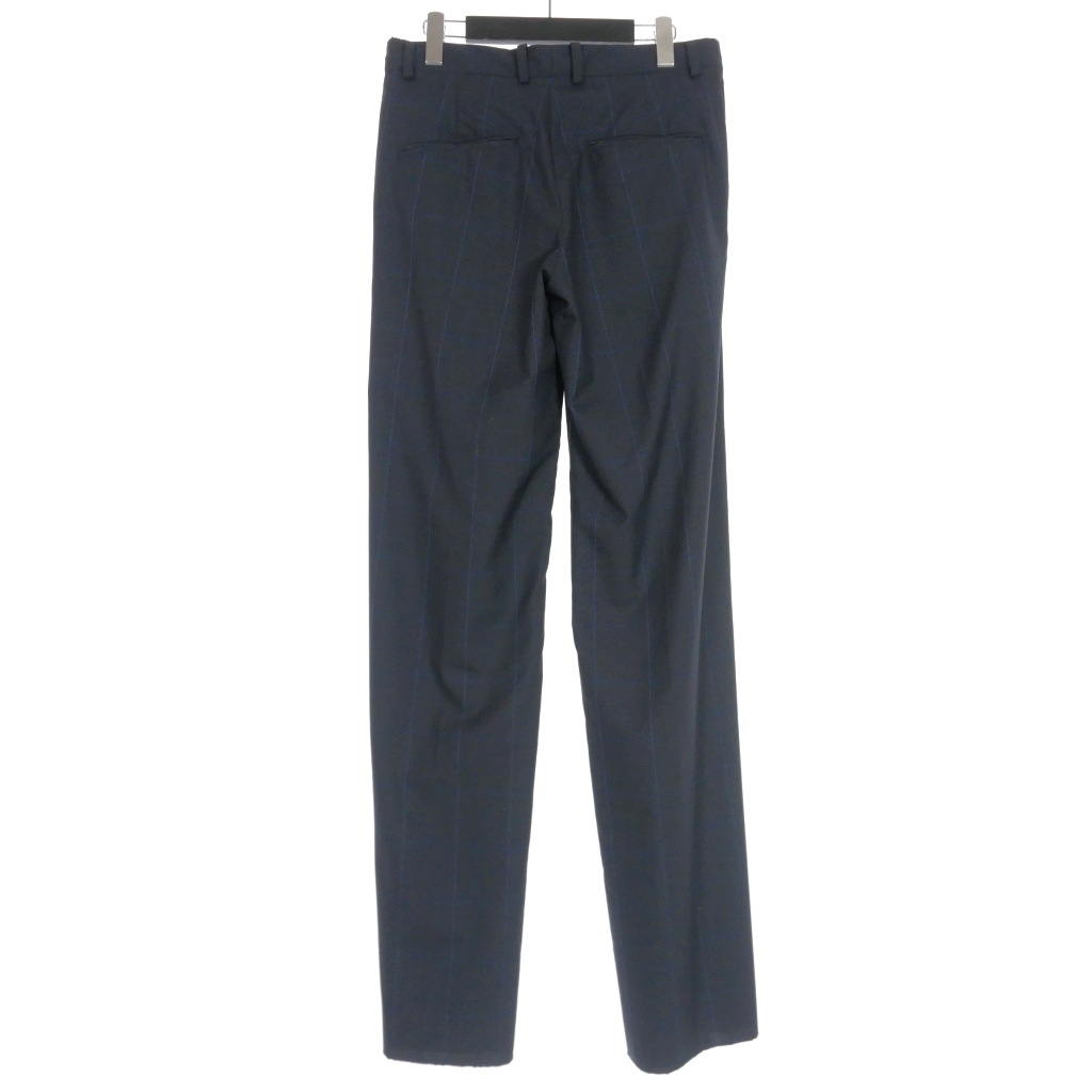 ドレスドアンドレスド DRESSEDUNDRESSED VIRGIN WOOL PLAID WIDE 