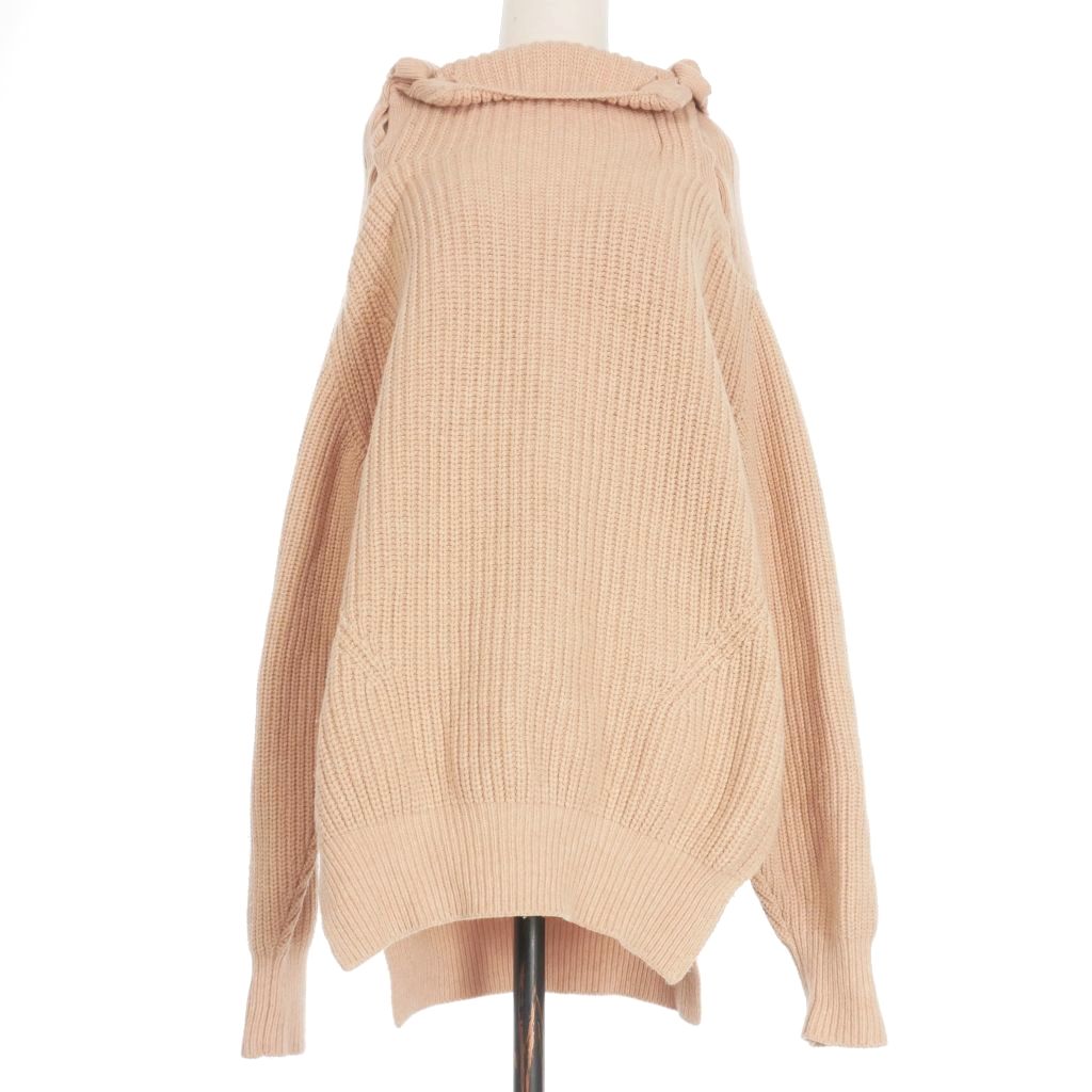 toga pulla リブ ニット プルオーバー ハイネック togapulla