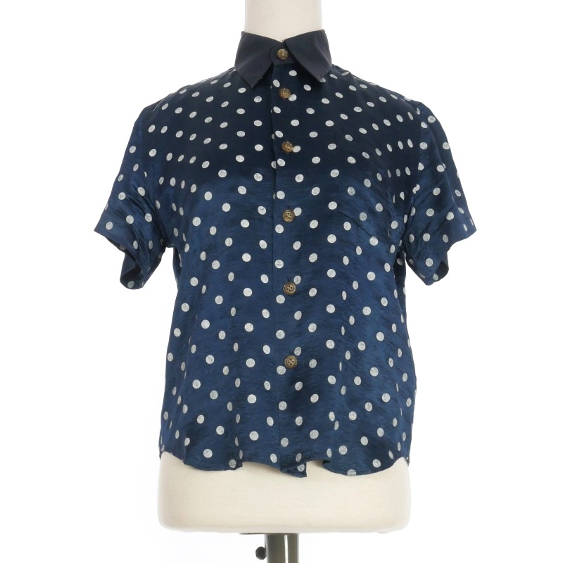 COMME des GARCONS クロップトップブラウス
