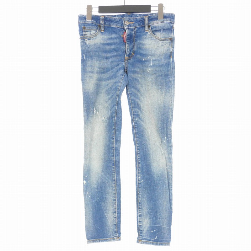 ディースクエアード DSQUARED2 ダメージ加工 ストレッチ スキニー 