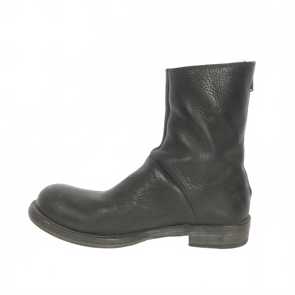 ディエチセイゼロオット 10sei0otto BACK ZIP BOOTS ホースレザー 