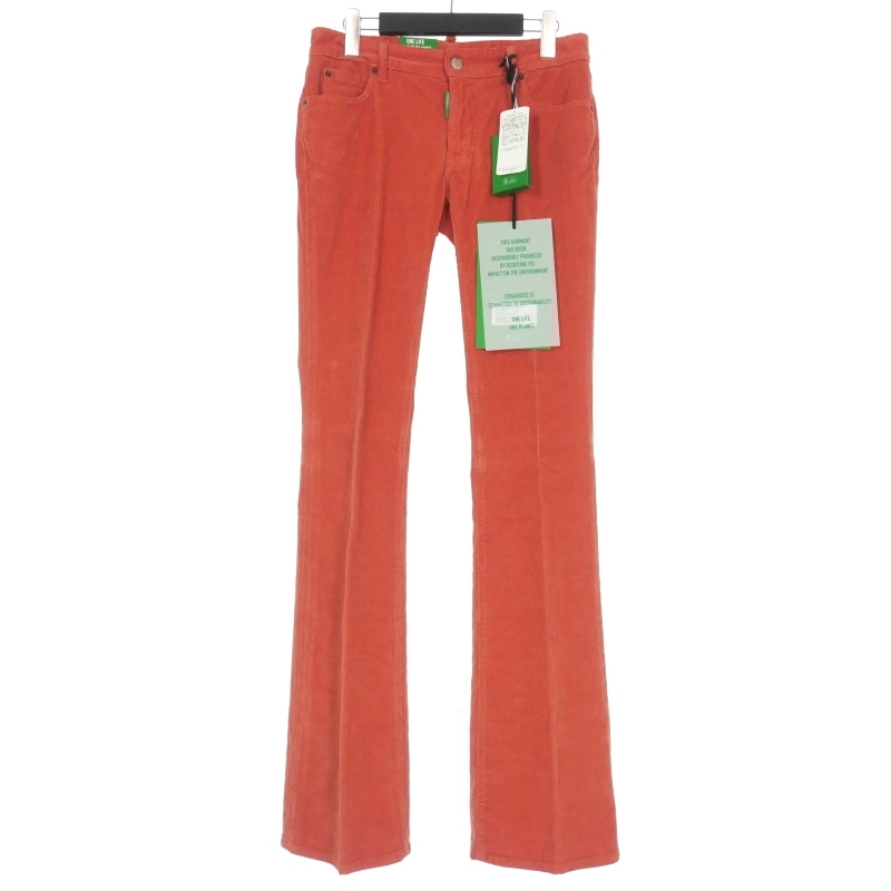未使用品 ディースクエアード DSQUARED2 22AW Mid Waist コーデュロイ 