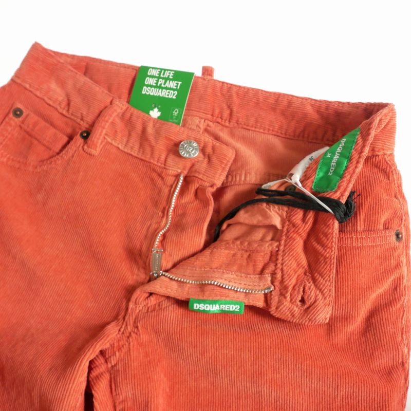 未使用品 ディースクエアード DSQUARED2 22AW Mid Waist コーデュロイ