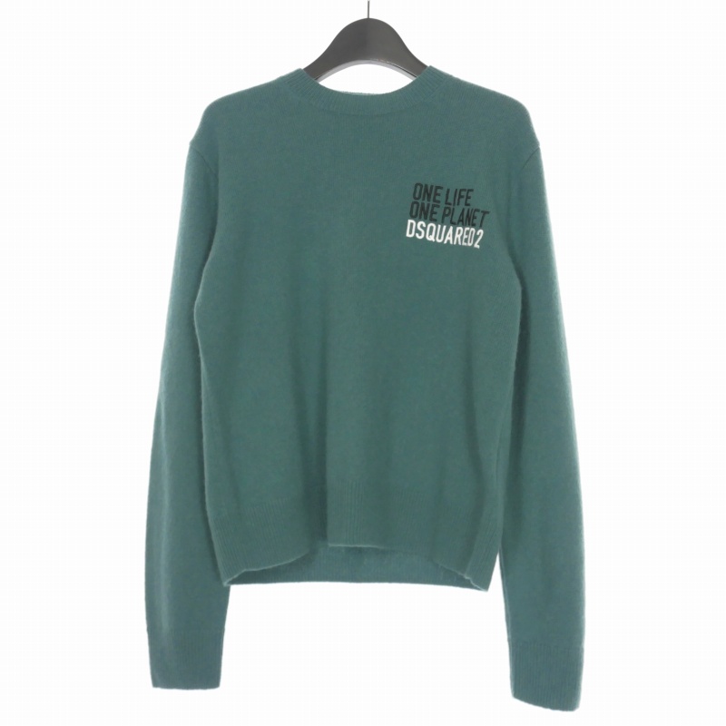 未使用品 ディースクエアード DSQUARED2 22AW クルーネック カシミヤ  