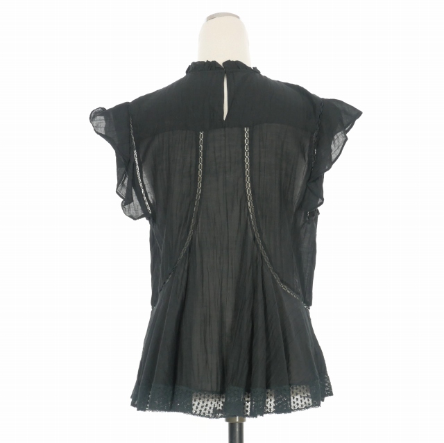 ISABEL MARANTノースリーブドレープブラウス Isabel Marant - ISABEL MARANTノースリーブドレープブラウスの通販 by