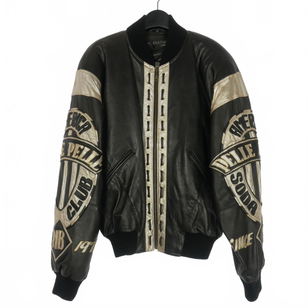 マークブキャナン MARC BUCHANAN × PELLE PELLE ヴィンテージ レザー 
