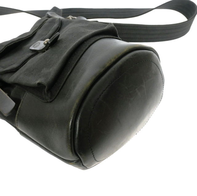 DRIES VAN NOTEN】レザーコンビショルダーバッグ