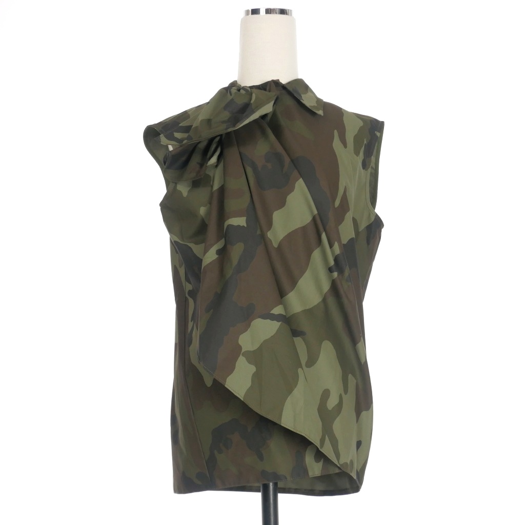 MM6 Maison Margiela カーキ シャツ メゾン マルジェラ