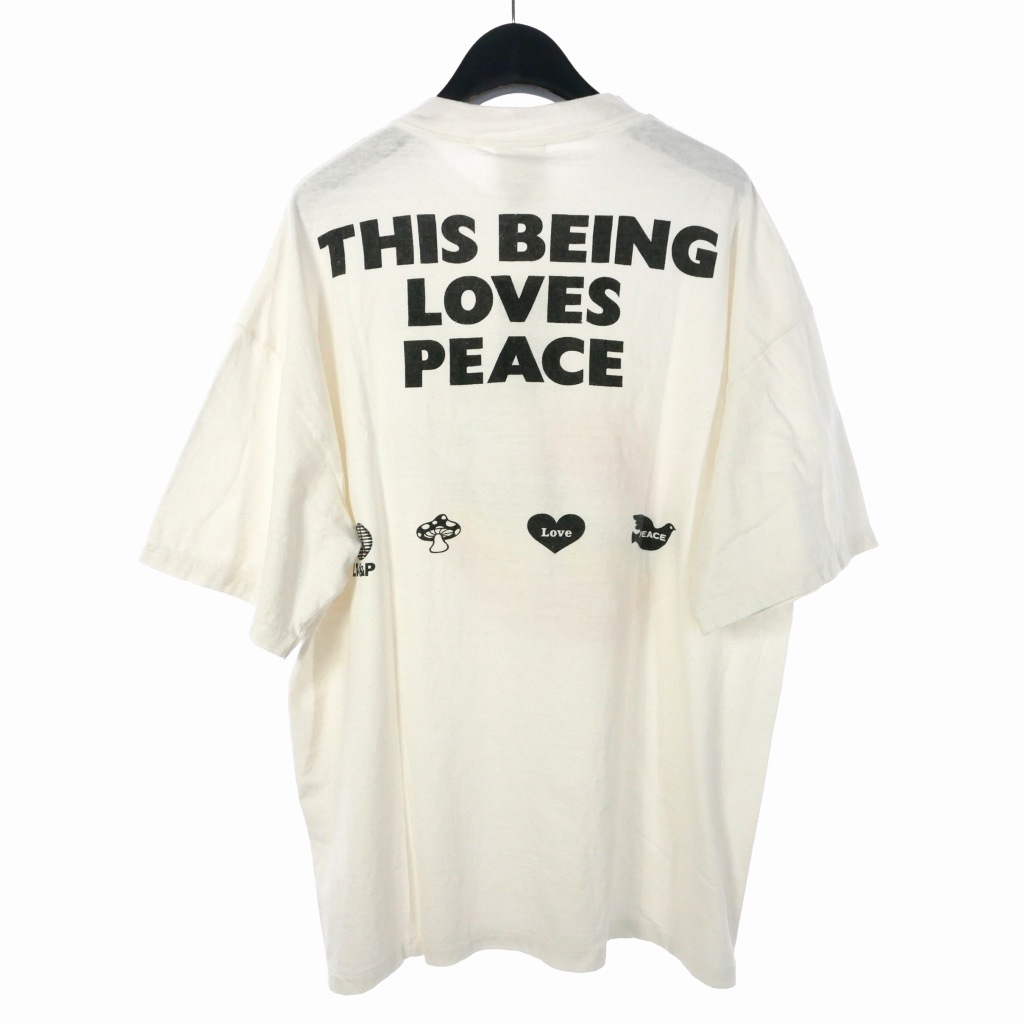 未使用品 レディメイド READYMADE 24AW SS T-SHIRT PEACE/WHITE 