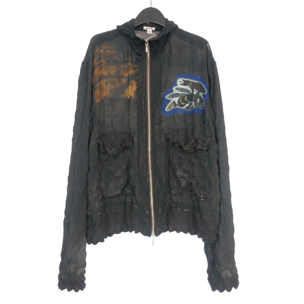 エムエーエスユー MASU 21AW POPCORN A-2 JACKET ジップブルゾン 
