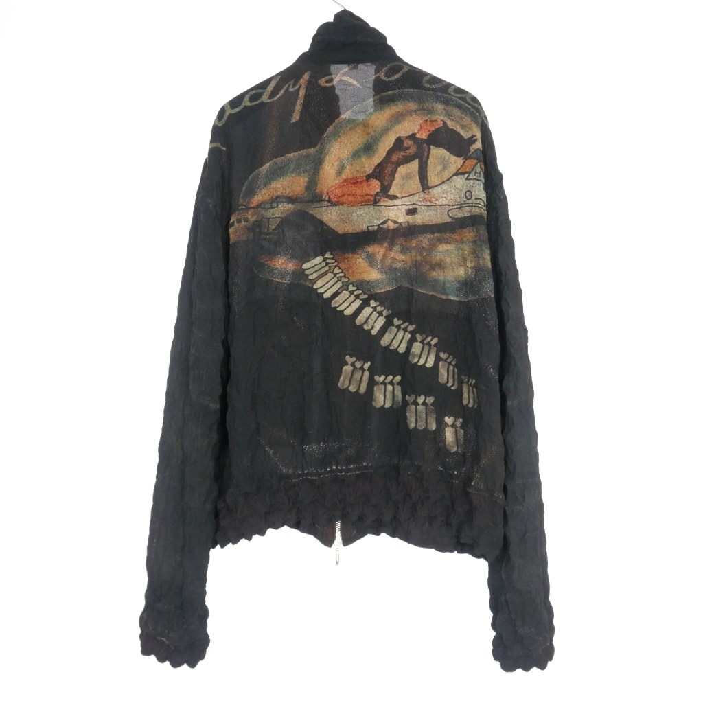 ジャケット・アウター MASU 21aw popcorn zip-up blouson 46 MASU 21aw popcorn zip-up blouson 46