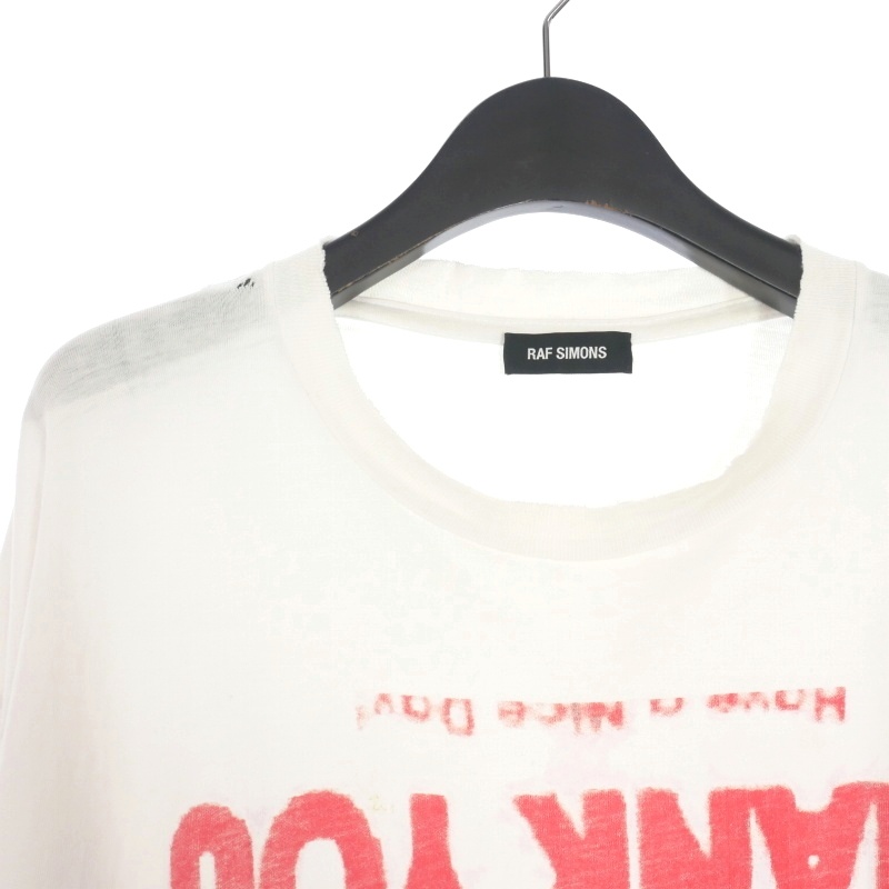 ラフシモンズ RAF SIMONS 17AW オーバーサイズTシャツ ラフシモンズ RAF SIMONS 17AW オーバーサイズTシャツ