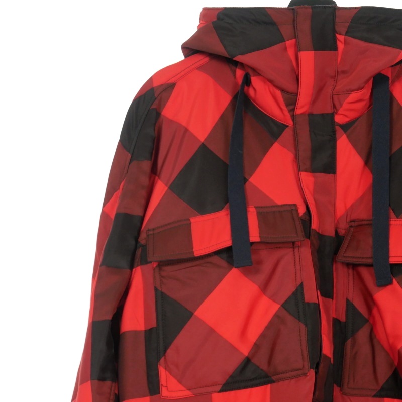 サカイ sacai 18AW バッファローチェックブルゾン ジャケット