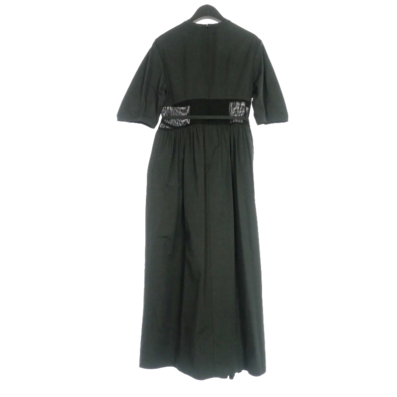 未使用品 クラネ CLANE SWITCHING MESH ONE PIECE ロングワンピース  